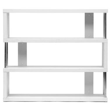 Wrought Studio Haffey Geometric Bookcase Reviews Wayfair